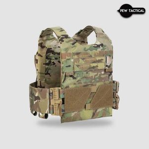 Тактические жилеты Тактический жилет PEW Airsoft Lv119 тактический жилет Plate Carrier 240315