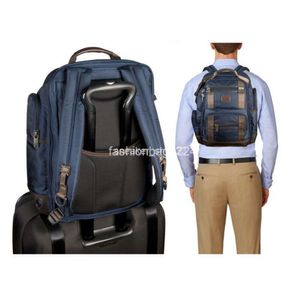 Business Designer Męs Bag Plecak Tumiis Travel Back Pack 222382 Balistyczny nylonowy moda na 15 -calowy komputer 15 -calowy