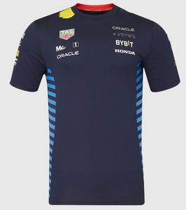 F1 Racing Polo Shirts Formuła 1 T-shirt drużyny 2024 Letni fani wyścigów na zewnątrz krótki rękaw