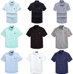 24 New Little Uomo Donna Camicie casual Designer Camicia di moda Ralphs Polo T-shirt Tees Tops Uomo tShirt Luxurys Abbigliamento Manica Laurens Abbigliamento 1919ess