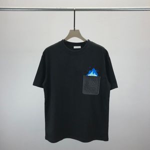 オウンドネックメンズTシャツデザイナーTシャツアパレルファッションティーブランドTシャツラグジュアリー半袖男性S衣料品トラックスーツTシャツレジャーA7