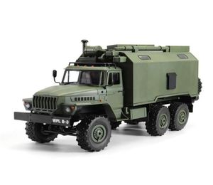 RCtown WPL Ural 116 Kit 2 Rc Auto Camion Militare Rock Crawler No ESC Batteria Trasmettitore Caricabatterie Rc Modello di Auto Kit LJ20120949195999383519