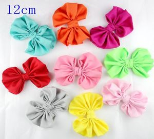 50pcslot 48039039 multicolor Boutique Cotton Bows WITHOUT Clips DIY Kids baby girls Hair Bows headbands Hair Styling Acces1173357