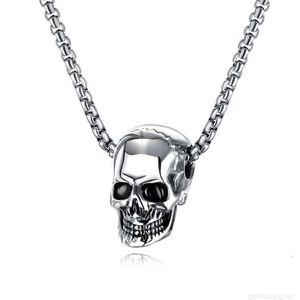 Designer Designer necklace choker Luxury heart gold chain necklace cuban link chains for women men Skull Head Titanium Steel Necklace Male Hip Hop Pendant jewelry Pa