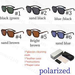 Дизайнерские солнцезащитные очки мужчины поляризованные классические бренды лучи-сунглас