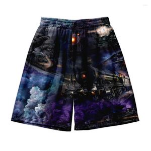 Herren-Shorts, hawaiianischer Strand und Damenbekleidung, 3D-Digitaldruck, lässiger Modetrend, Paar-Hosen