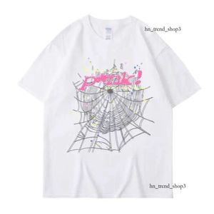 Hip Hop Sweatshirt Designer T Shirt Men Women Loose Pullover Top SP5DER 555 3D Print Pattern Tee Overzie T-Shirt 397