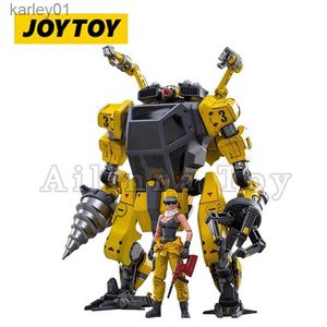 Transformation Toys Robots Joytoy 1/18 Action Figur Mecha Nos 03 Underhåll Anime Collection Model Toy For Gift Free Frakt YQ240315