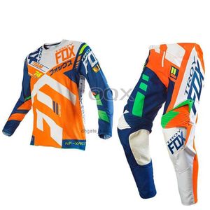 Troy Fox Motocross Suit 360 DIVISION MX ATV Dirt Bike Racing Conjunto completo de calças de camisa combo 3 cores