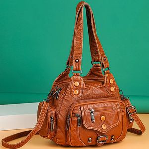 Модная женская сумка-мессенджер высокого качества, роскошные сумки из мягкой кожи, дизайнерские сумки известного бренда, женская сумка через плечо 240301