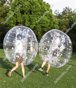 Fabriksdirektblåsbar kropp Zorb Playhouse 15m Human Size Bumper Suits PVC Football uppblåsbara slingriga bollar6283415