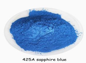 500Gbag BuyToes Natural Pearl Powder Sapphire Blue Color Mica Powder Pigment Glitter Pearlescent Powder for DIY Decoration5071518