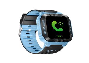 Y21 GPS Çocuklar Akıllı İzle Antilost El Flashlight Smart Wristwatch SOS Arama Konum Cihazı İzleyici Android için Güvenli Bilezik Ipho5308645