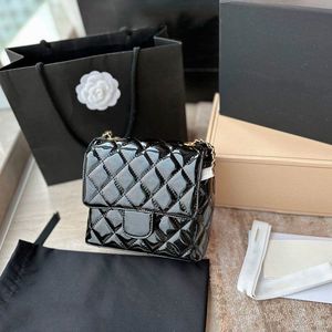 CC Bags Luxury Brand Shoulder Mini Women Material Bag Leather Tweed Classic Clamshell Handbag Wallet Cross Card Holder Clutch Ejlia