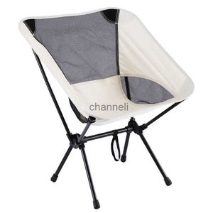 Camp Furniture Outdoor folding tables and chairs Space chair Portable moon chair Wholesale camping Folding chair Camping fishing beach chair YQ240315