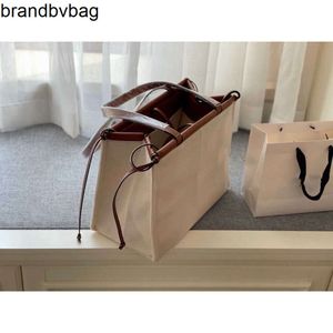가방 loeweely loewve 숄더 토트 디자이너 캔버스 새 가방 두 색상 여성 짠 색상 가죽 대용량 핸드백