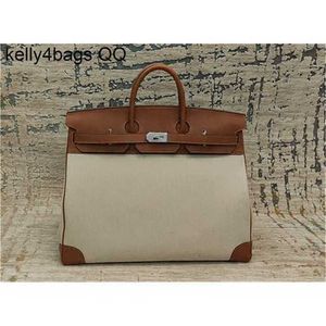 Customized Version 50cm Hangbag Top Quality Large Capcity Genuine Leather Handmade Genuine Leather Size Size Leather Handsewn Luxury w21KqwqDM1Q