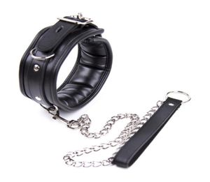 New Arrival Sexy Toys Black Red Collar Necklace Bondage With Belt Sex Products For Women Fetish Erotic Role Play3204875