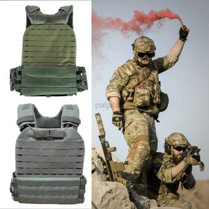 Taktiska västar Ny militär taktisk träningsväst för män BULETSOATH MILITÄR ROCKET Combat Vest Molle Airsoft 240315