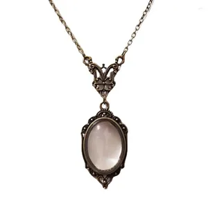 Ожерелья с подвесками Ожерелье-монокль Викторианские украшения Ожерелье в стиле стимпанк Литературная книга