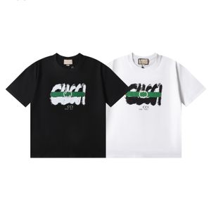 t Shirt Tasarımcı Gömlek Designer Erkek Tişörtler Kısa Kollu Yaz Gündelik Tshirts Tees Tees Şort Kadın Erkekler Mektuplar Büyük Boyut Tişört Tshirts S-XXXL