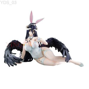 Anime manga 1/4 b tarzı serbest bırakma Overlord albedo Bunny Gril anime figürü PVC Action Figür Oyuncak Yetişkin Yaratıcıları Koleksiyon Model Bebek YQ240315