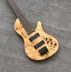 Yeni 5 String bas, kelebek fabrikası toptan ve perakende, gerçek fotoğraflar, siyah metal, yüksek kalite