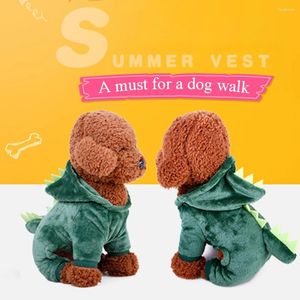 Dog Apparel Cosplay Sweater Funny Costume Plush Hoodies Pet Cat Winter Warm Fleece Suit