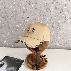 Masowe męskie czapki projektant Grid Baseball Hats Women Sport Caps Forward Casquette Regulowane Hat219s