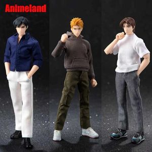 Anime Manga Dasin/Great Toys/GT Initial D Takahashi Ryosuke/Keisuke Fujiwara Takumi SHF 1/12 16 cm/6 Zoll PVC Action Figure Modell Auf Lager YQ240315