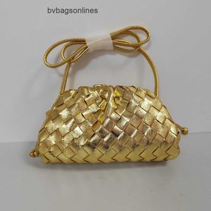 Botteg Venet High End Sags для мешка для мешка небольшой дизайн золотой серебряный кроссовый пакет с большой емкость