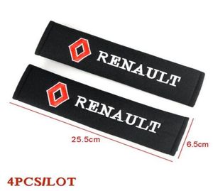 Araba stil emniyet kemeri örtü pedi Renault Duster Megane 2 Logan Renault Clio 2110 Carstyling6409527