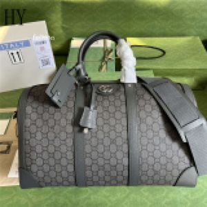 7A Women Designer TOTE Bag Medium Duffel Boston torebka Pokrywa Płaszczona Płótna Skórzanie Przez noc Duffel Weekender Gym 681295 724642 ​​TOP HOT