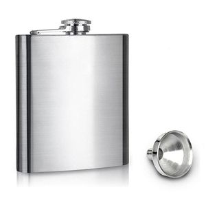 6 ounce stainless steel flask with funnel brushed flask stainless steel flask with funnel5547477
