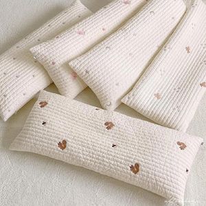 Baby Long Pillow Crib Sleep for Born Nursing Babies Akcesoria Born Room Decoration Bedding Essentials 240311