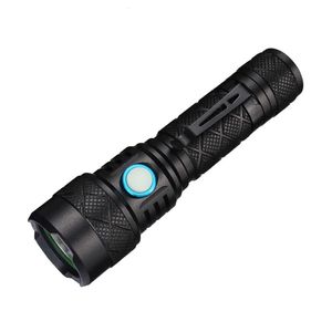 New Sst20 Strong Light Long Range LED Outdoor Mini Portable With Pen Clip Rechargeable Flashlight 809428