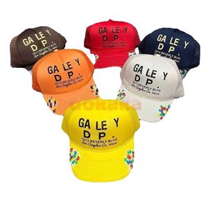 Sommer Designer Patch Stickerei Herren Ball Caps Casual Galleryes Schriftzug Gebogene Dept Krempe Baseball Kappe Mode Buchstaben Hut Printingi7v8