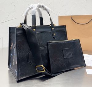 Luxury Designer Bag high quality Tote bag FIELD genuine leather shopping bag crossbody bag designer canvas handbags with small wallet Crossbody