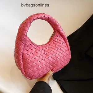 Jodie Bag, тканая сумка подмышки в западном стиле, новинка 2024 года, летняя универсальная модная женская нишевая сумка