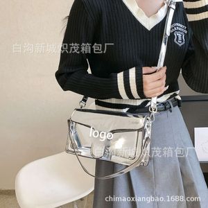 Mağaza moda yeni tek omuz çantası parlak yüz c ev modaya uygun marka altbilgisi crossbody gelişmiş basit popüler kadın çanta