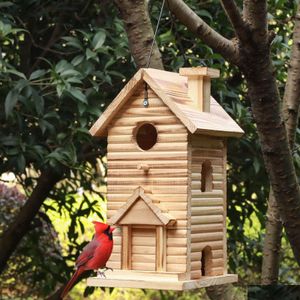 Trädgårdsslangar Bird House Outdoor House For Extern Clearance 2 Drop Delivery Sports Outdoor Outdoor Garden Watering Equipment othrc