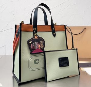 Designerskie torby na torbę luksusowe torebki torebki plażowe sprzęgło duże torba na zakupy kompozytowe torebki dojeżdżające do pracy 2 rozmiary