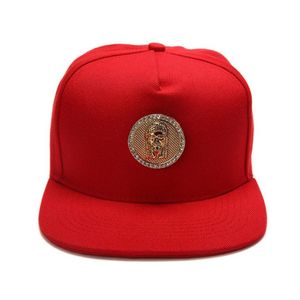 Hip Hop Jezus Baseball Cap Blue Red Black Snapback dla mężczyzn bawełniany swobodny regulowany męski męski hats293o