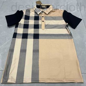 Polo da uomo di design Uomo B Stylist maglietta 2023SS Lettera Stampa Girocollo Casual Estate Traspirante Uomo Donna T-shirt Tinta unita Tops Tees 7YZO