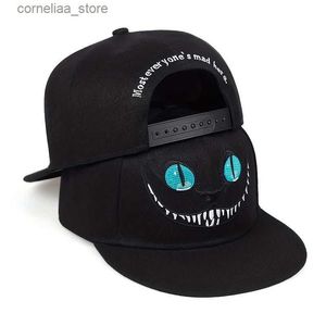 Ball Caps Alice in Wonderland Cat Cartoon Cartoon Cap Outdoor Sports Baseball Caps Fashion Wild Hat Mens and Women Universal Hatsy240315