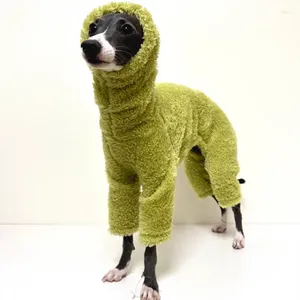 Vestuário para cães Inverno Grosso Dupla Face Veludo Roupas para Animais de Estimação Pequeno e Médio Whybit Greyhound Cães Acessórios Ropa Perro