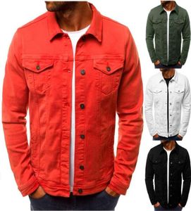 Jacken Jacke Männer Mäntel Feste Größe Denim Plus Turndown 6 Herren S3XL Farben 1 Und Jean ZOGAA Kragen Jacke Männer039s Hoodies Sw4471903