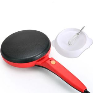 220V Non-stick Electric Crepe Pizza Maker Pancake Machine Non-stick Griddle Baking Pan Cake Machine Kitchen Cooking Tools Crepe 240304