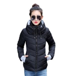 Fashion2019 New Ladies Fashion Coat Winter Jacket Women Outerwear Short Wadded Jacket Female Padded Parka Women039s Overcoat4269944