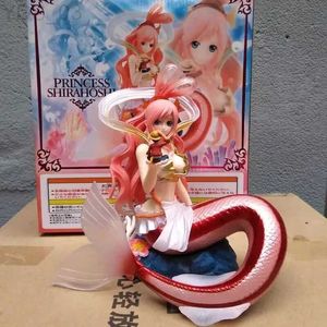 Anime Manga One Piece Original Anime Princess Shirahoshi Lift Luffy Action Figure Good Pvc Statue Collection Model Toys Gifts For YQ240315